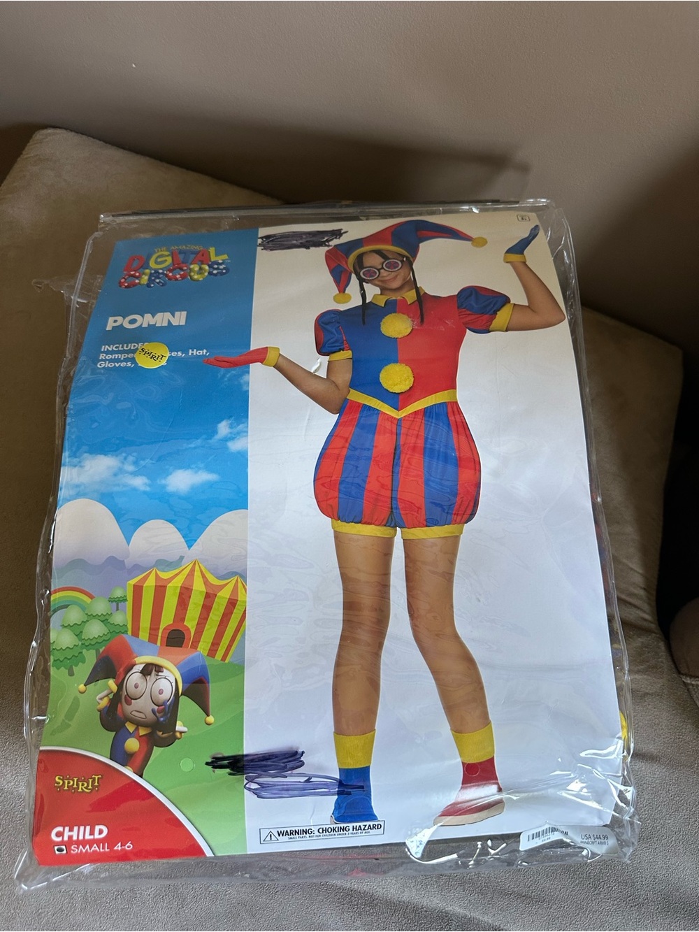 Kids Pomni Costume - The Amazing Digital Circus